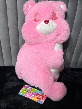 NWT SHEIN x Care Bears Pink Tissue Box Cover Holder Love-A-Lot Bear 2024